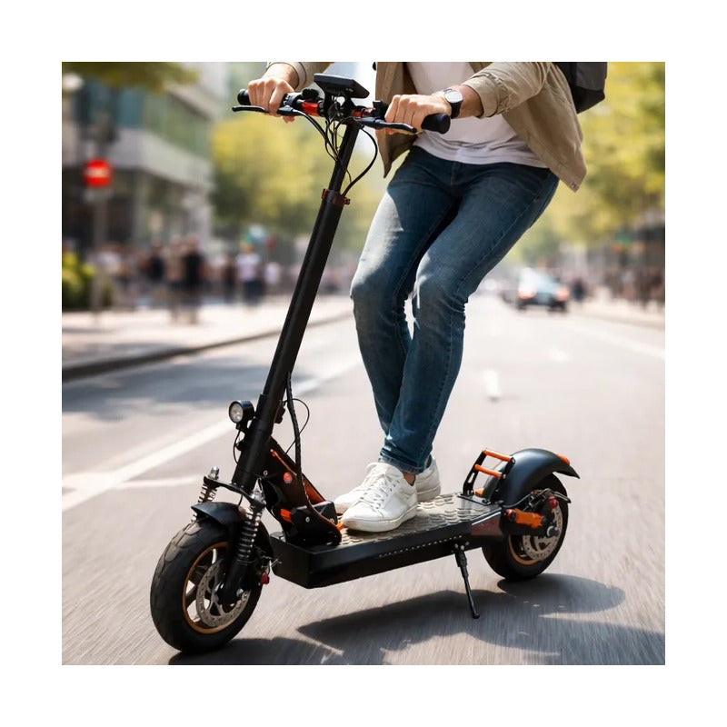 Patineta Scooter Electrica Adulto 1 Motor 40kmh Sgx3 Negro