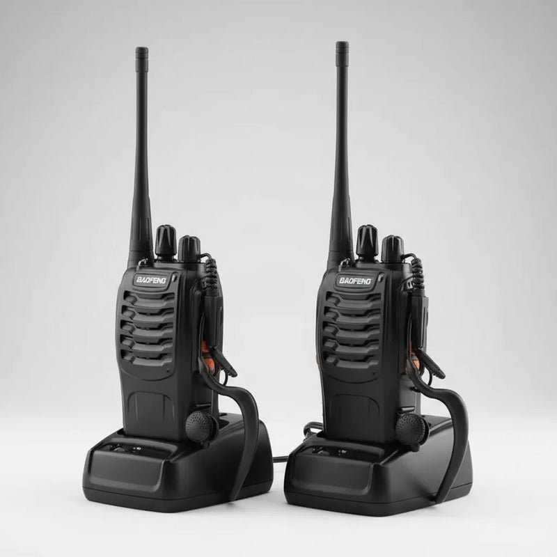 Pack 2 Radioteléfono Baofeng Pack Bf-888s Negro Uhf