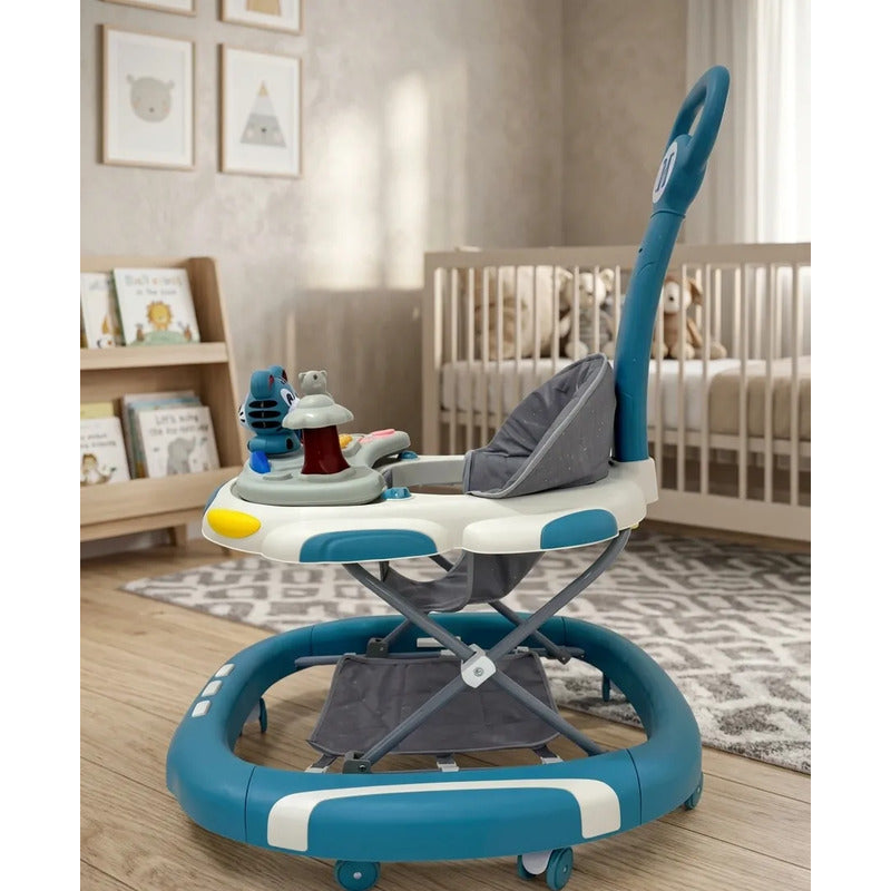 Caminador Mecedora  Musical Bebe Tapete Saltarin Tigre 341b