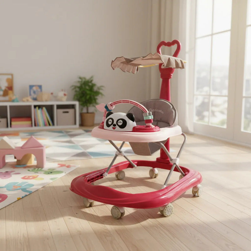 Caminador Andadera Guia Tapete Para Bebe  Panda321b