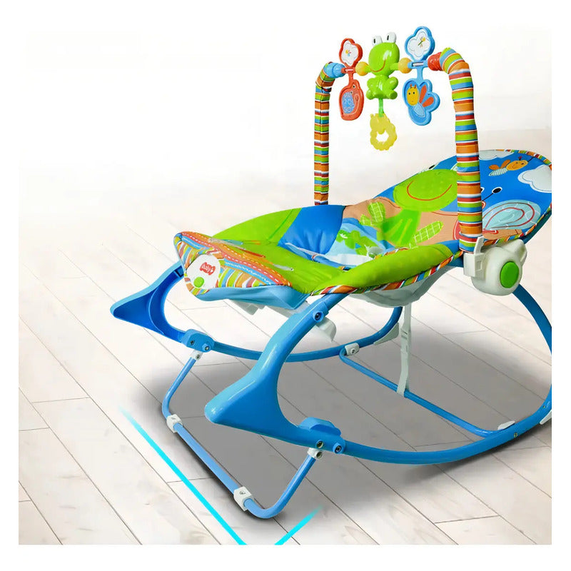 Silla Vibradora Mecedora Musical Niña-niños Baby Rocker Cisne