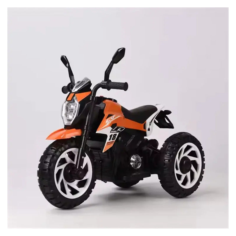 Moto Electrica Cross Llantas Auxliares 2 A 3 Años 6167-5