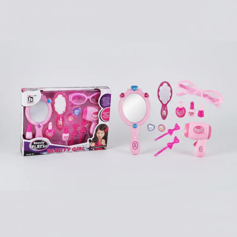 Set De Juguete De Belleza Portátil Con Accesorios Px1593
