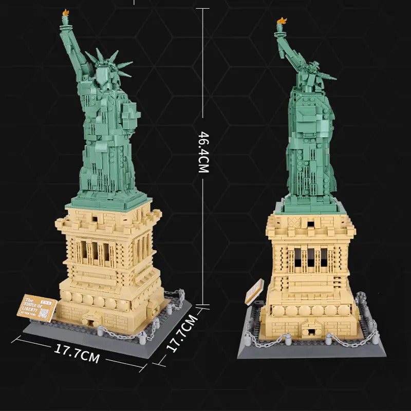 Bloques Fichas Armatodo Juguete Estatua De La Libertad 1577 Estatua De La Libertad