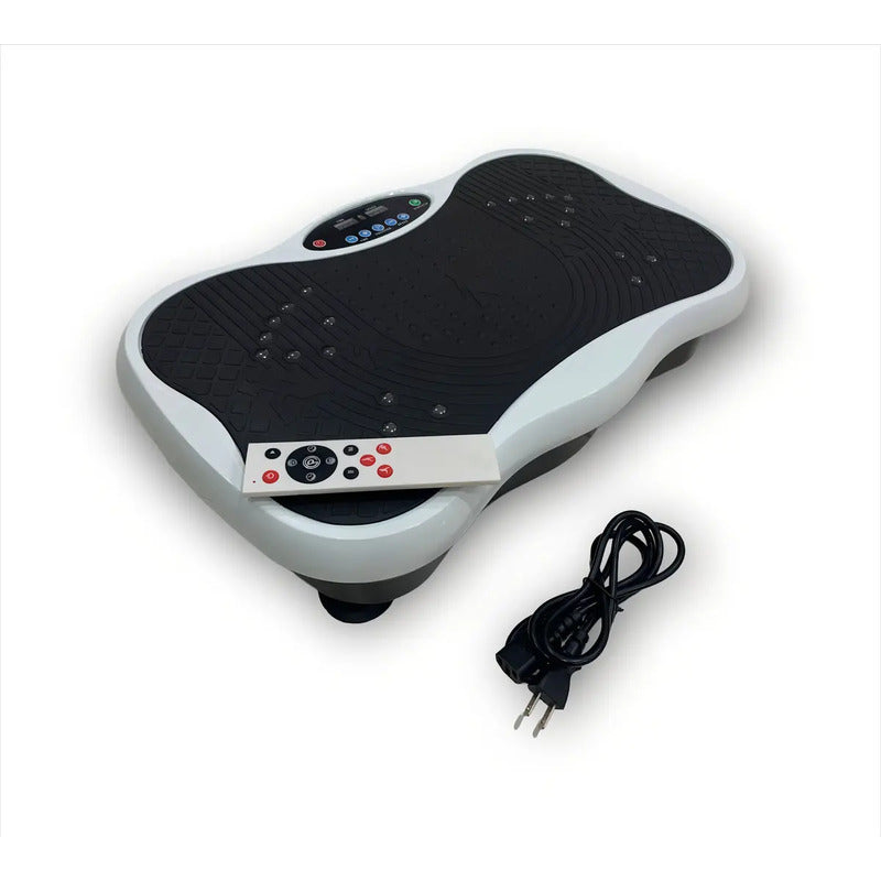 Plataforma Vibradora 2020 Tabla Tonificante Color Negro/blanco