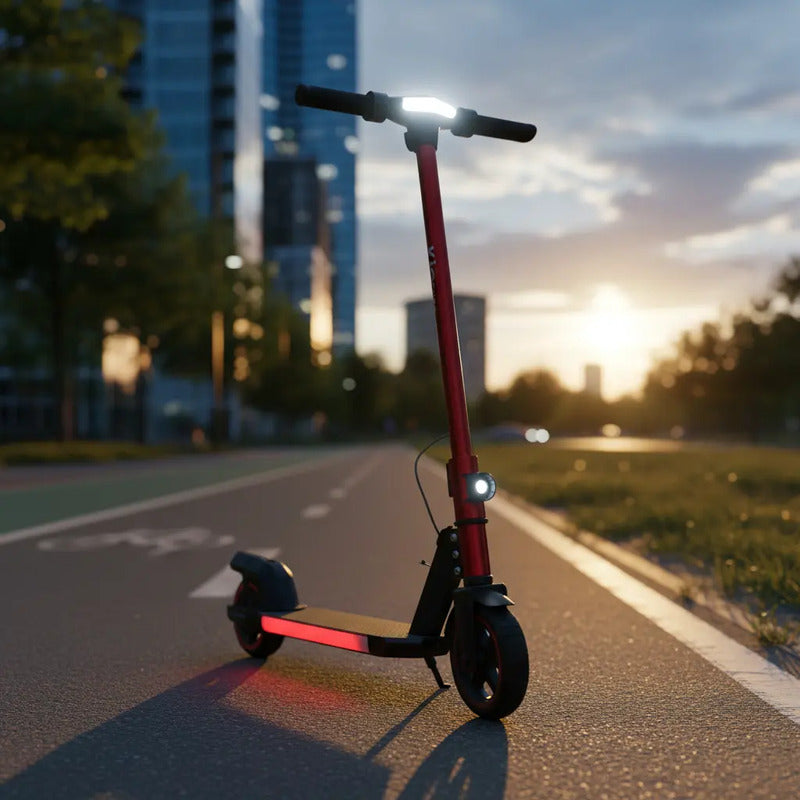 Patineta Scooter Electrica Niños Luces Motor 150w E26-5