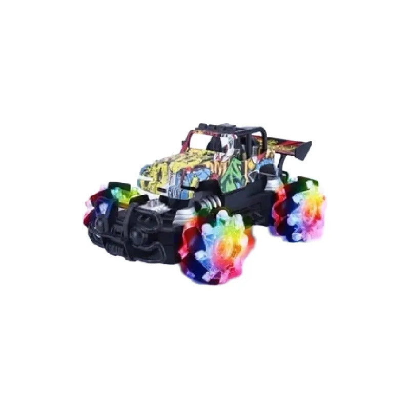 Carro Control Remoto Niños Stun Cross Luces Multicolor