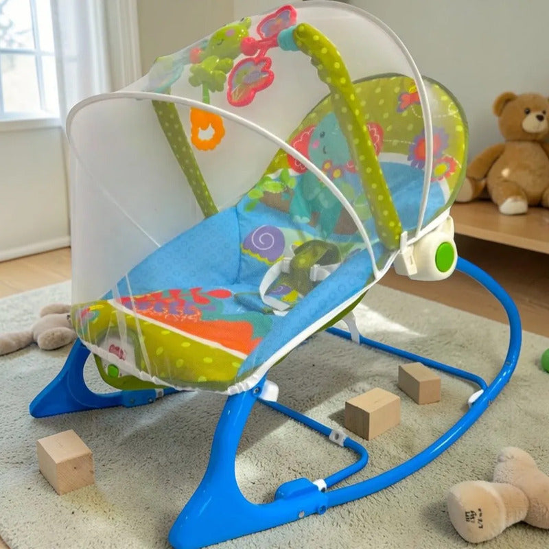 Silla  Vibradora Mecedora Musical  Niña-niños Baby Rocker
