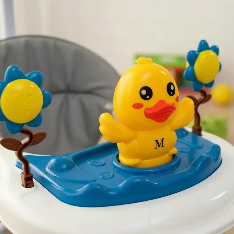 Caminador Para Bebes Luces Y Sonido Pato 313b Azul