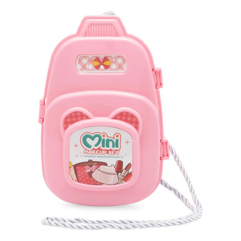 Set De Juguete De Belleza Portátil Con Accesorios