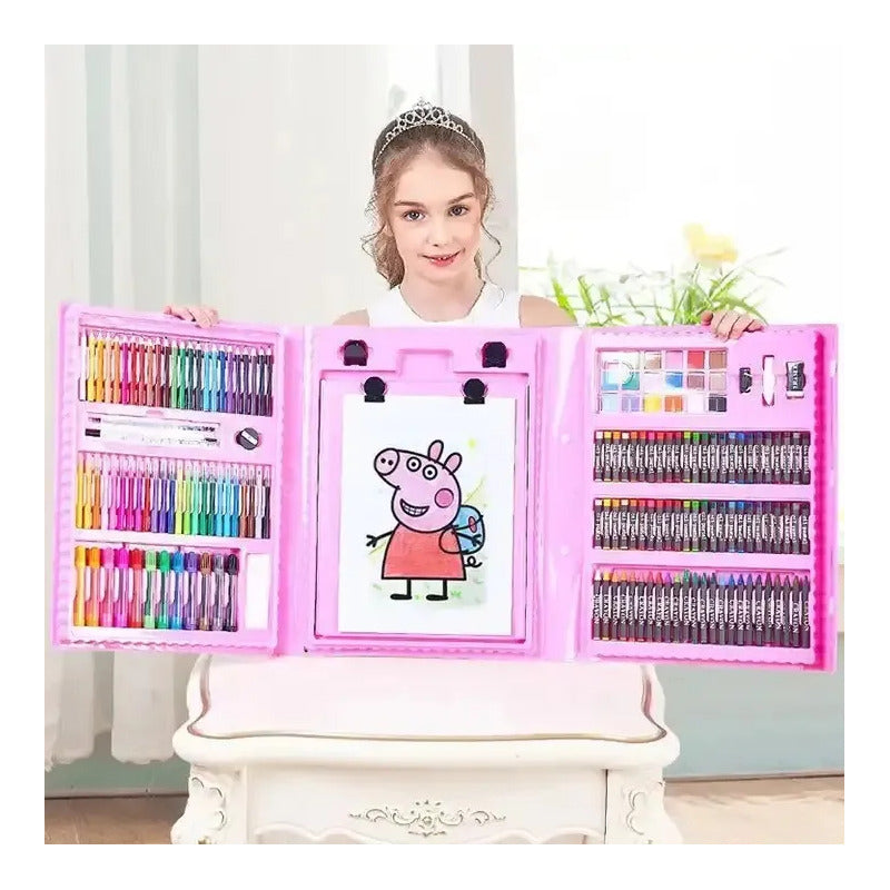Set De Arte Maletín Incluye Colores, Marcadores 207-rs