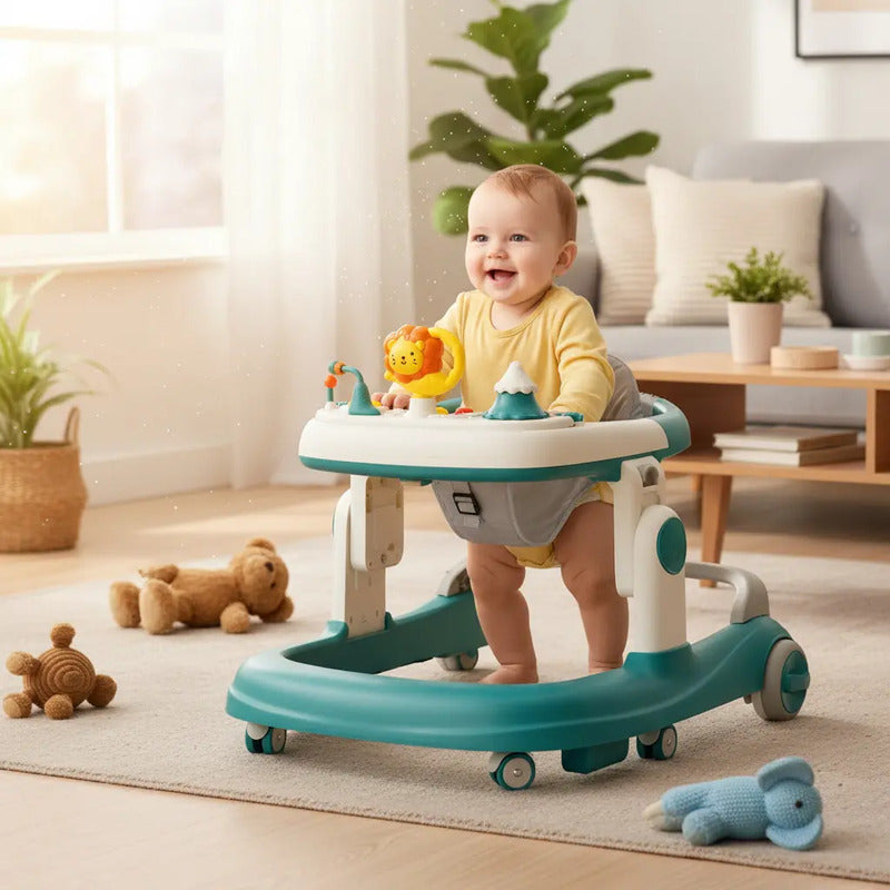 Caminador Andadera Llantas Silicona Musical Con Luces K229-3