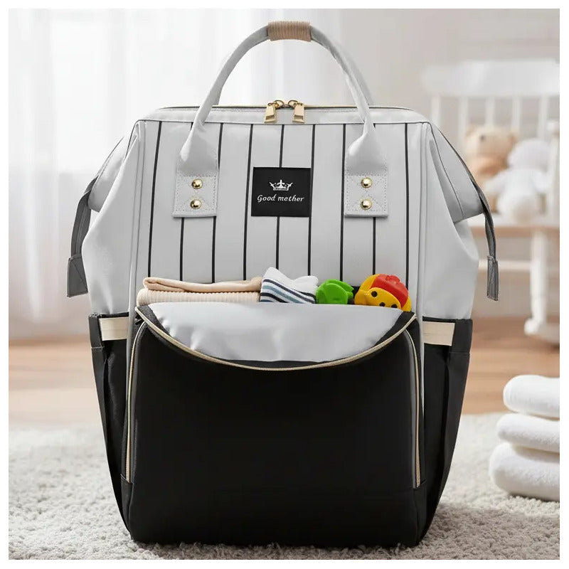 Pañalera Tipo Morral Multiusos Para Bebe Ref 2037