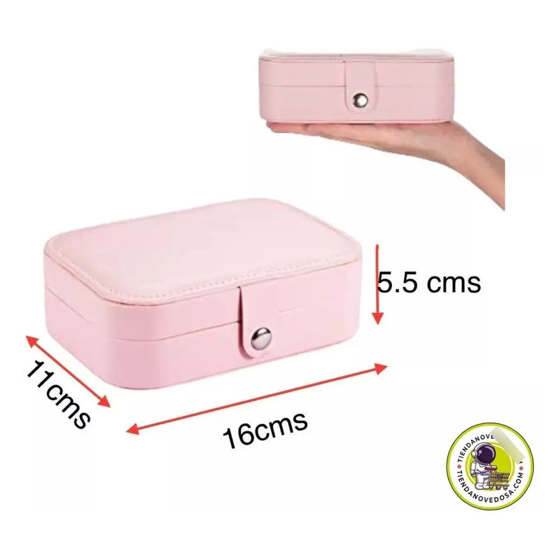 Joyero, Organizador, Estuche Para Joyería, Caja Para Joyas Blanco