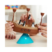 Barco De Piratas Penguin Juego De Balance J-9158-2 Marrón