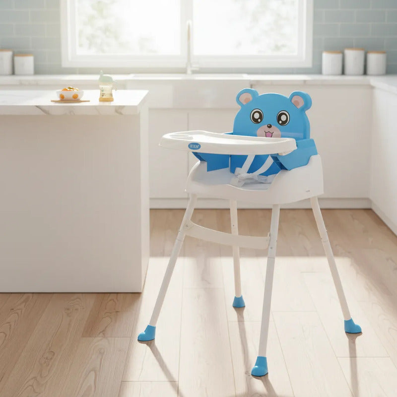 Silla Comedor Para Bebe Portátil Niños 4 En 1