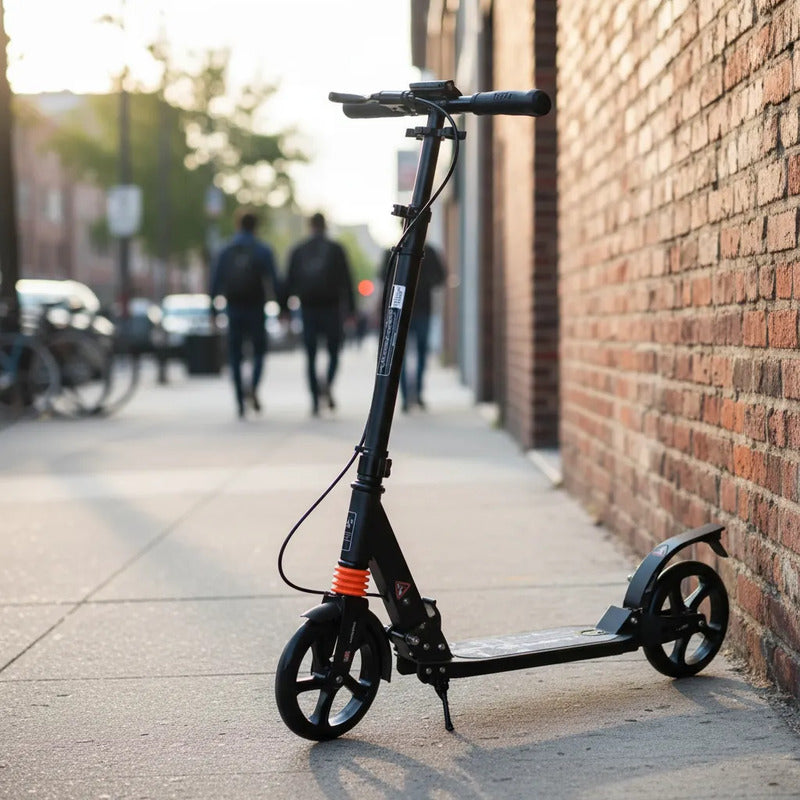 Patineta Mono Patín Scooter Freno Qc-002s