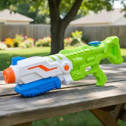 Lanzador Pistola De Agua Infantil Colorido P-5637 Verde