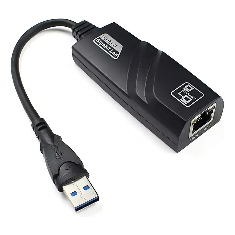 Adaptador De Red Gigabit Usb 3.0 Para Ethernet De 1000 Mbps
