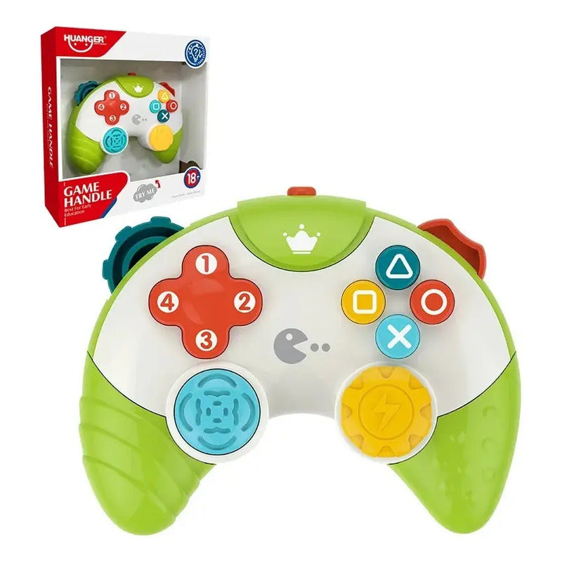 Control Game Juega Y Aprende Conmigo  Blanco/verde