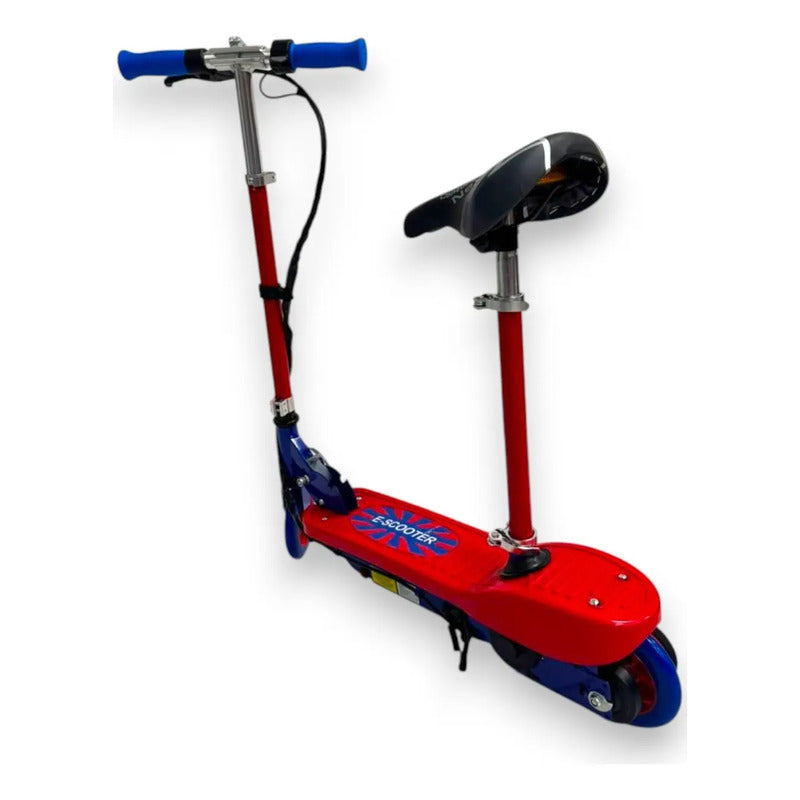 Patineta Scooter Eléctrico Kidshop Pt06 Con Silla