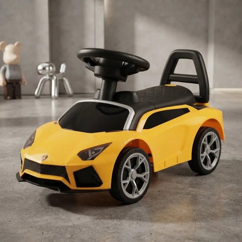 Carro Montable Eléctrico Nd002b Amarillo