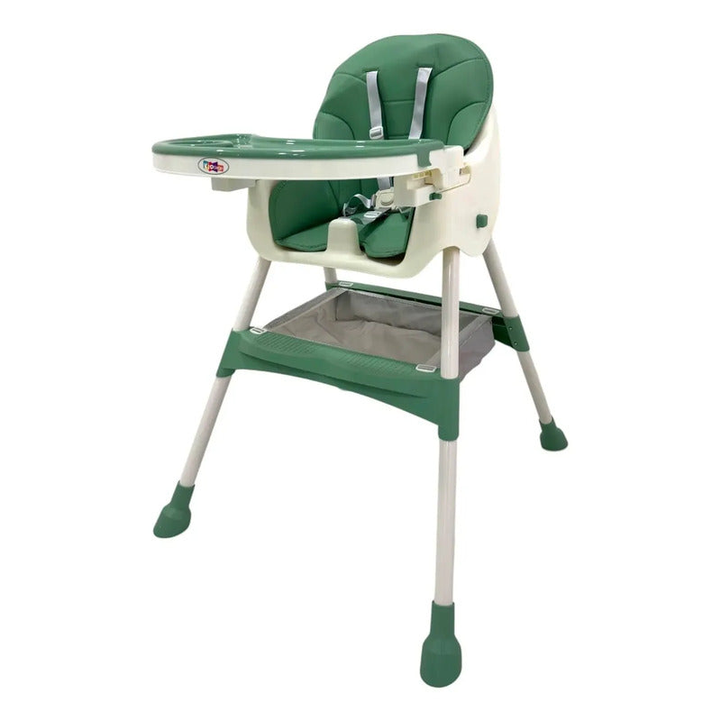 Kidshop Baby 3 Em 1 Silla Comedor Bebe Color Verde Claro