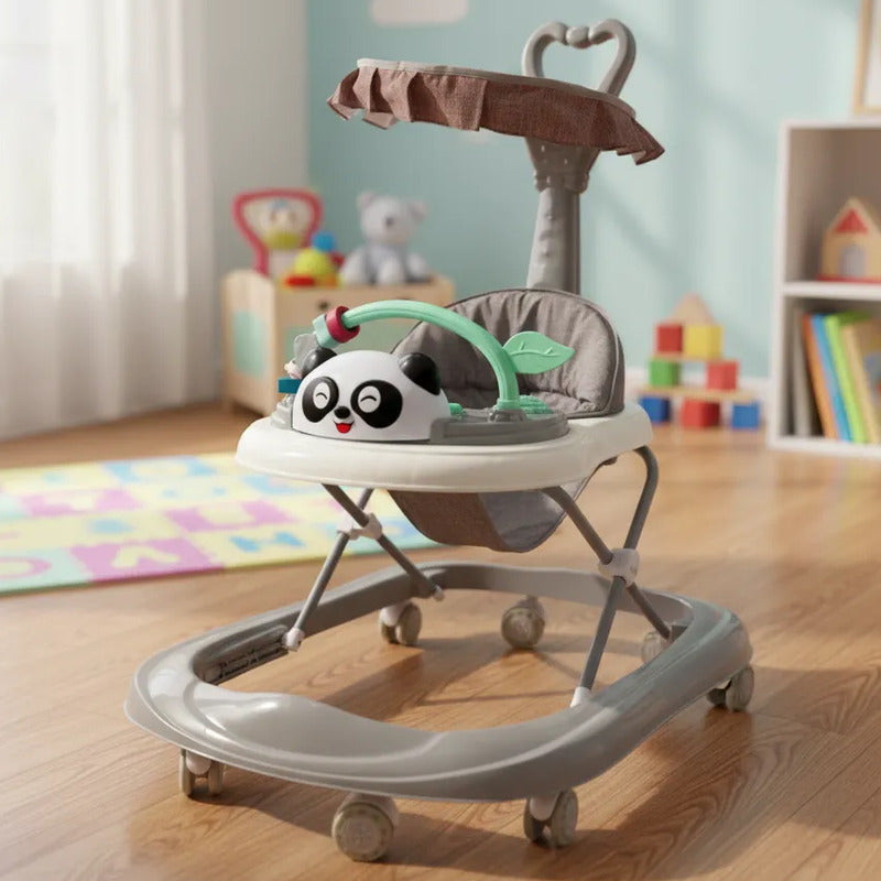 Caminador Andadera Guia Tapete Para Bebe  Panda321b
