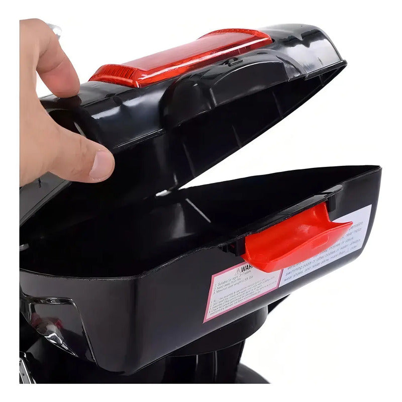 Moto Eléctrica Montable Kidshop 2025 6v 1 Asiento Color Rojo 110/220v