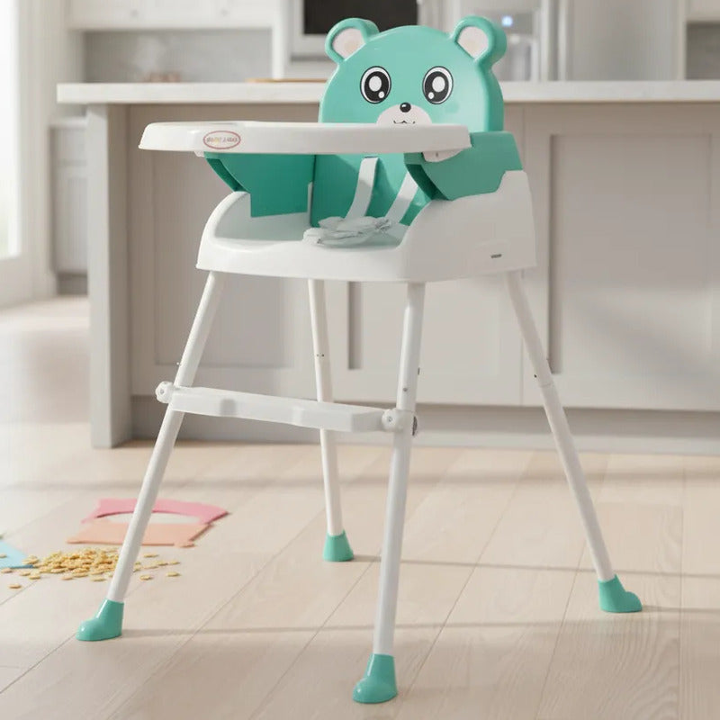 Silla Comedor Para Bebe Portátil Niños 4 En 1
