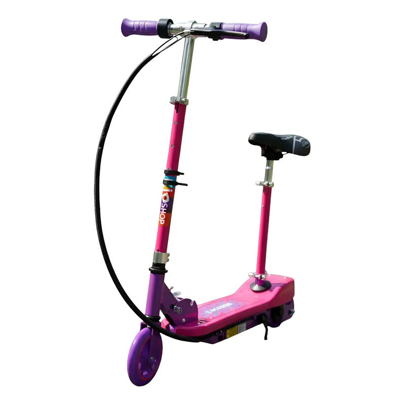 Patineta Scooter Eléctrico Kidshop Pt06 Con Silla