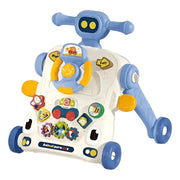Andadera Caminador Kidshop 6en1 Mesa Y Actividades He0831 Color Azul