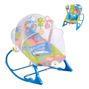 Silla Mecedora Vibradora Baby Roker Rana Reclinable Bebé 0-18kg