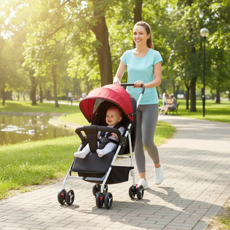 Coche Para Bebe 3 Niveles Fino + Capota  701-6