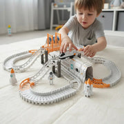 Pista De Carreras Astronauta Infantil Juguete  Pc-3717 Blanco