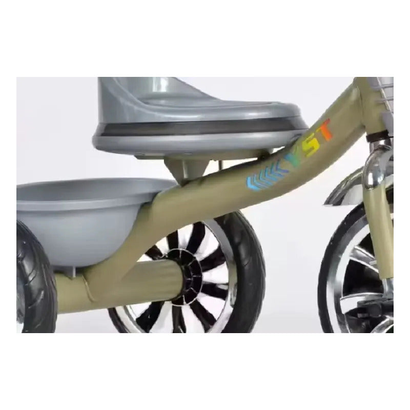 Triciclo Bicicleta Infantil Canasta Músical 6031