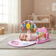 Gimnasio Tapete Musical Para Bebe Niños Hr5625 Rosado