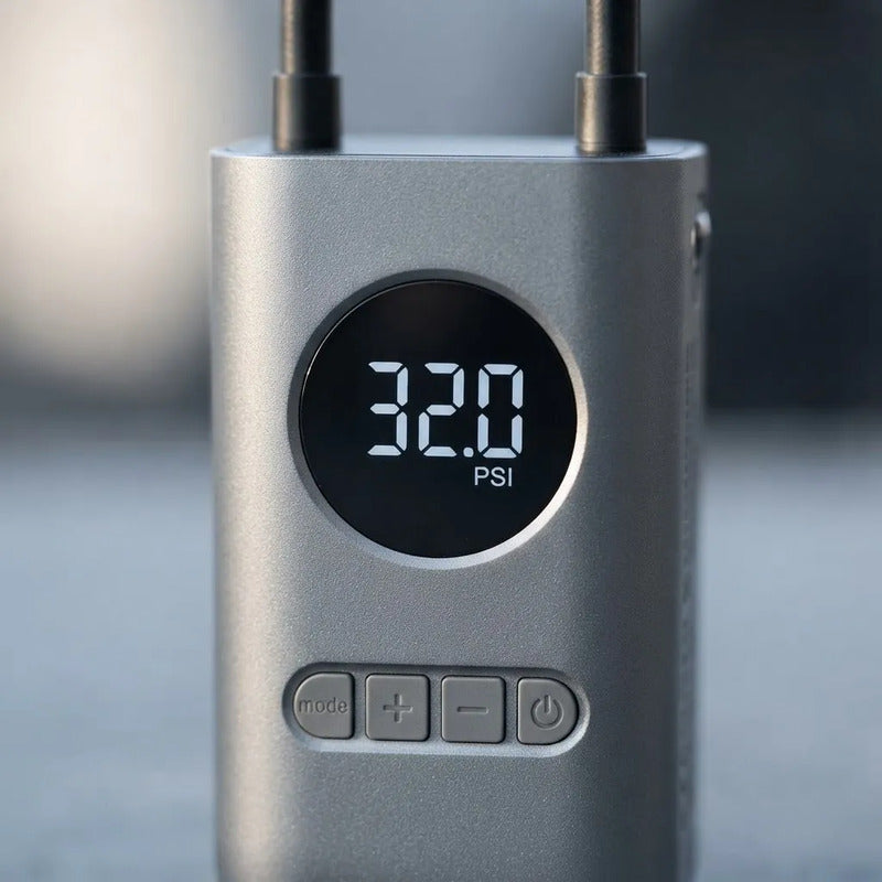 Compresor De Aire Eléctrico Portátil 17585-2 Negro 110v Verde Bifásica