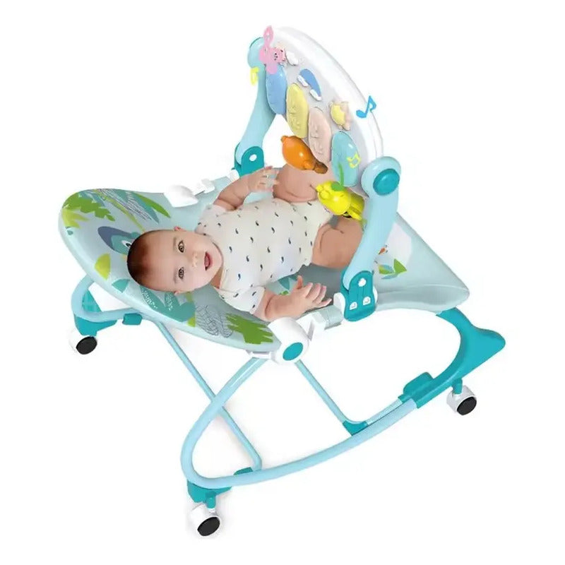 Silla Mecedora Musical Con Ruedas, Piano Musicales 7193
