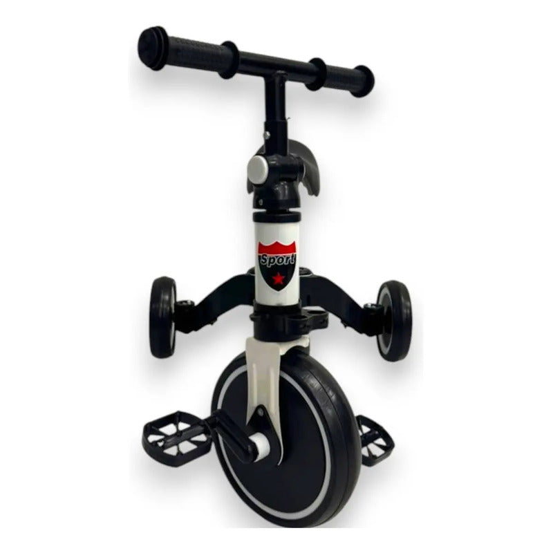 Patineta Scooter 2 In 1 Niño Niña Manopatin Triciclos Musica Color Blanco Kidshop