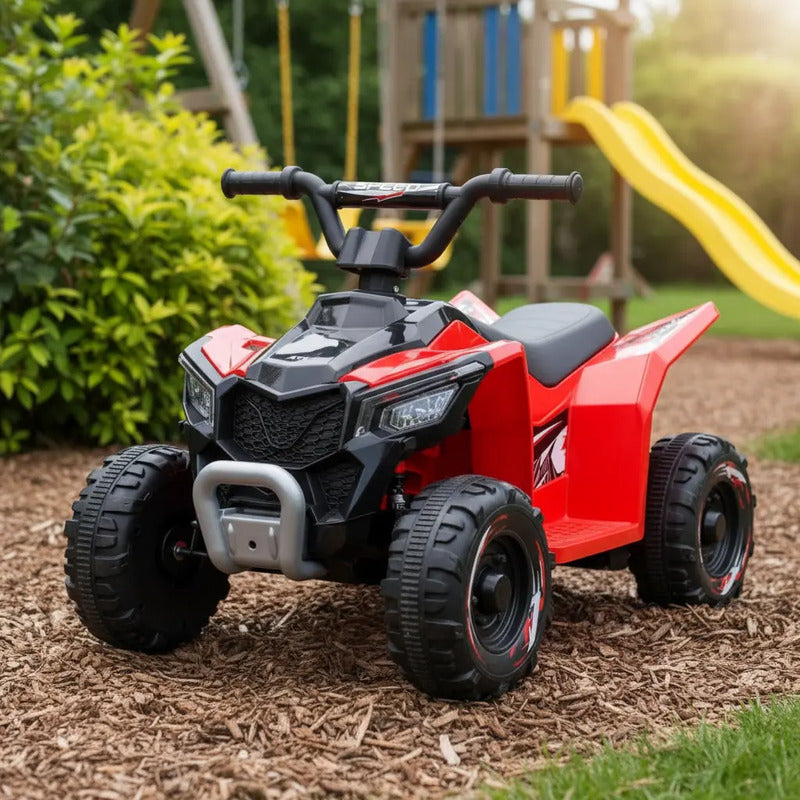 Cuatrimoto Eléctrica Para Niños 6v Velocidad Ajustable Mt001
