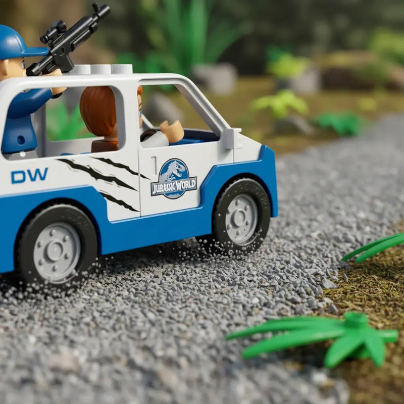 Carro Camión Armable Dino Zk001 Cantidad De Piezas 13 Versión Del Personaje Dino Selva