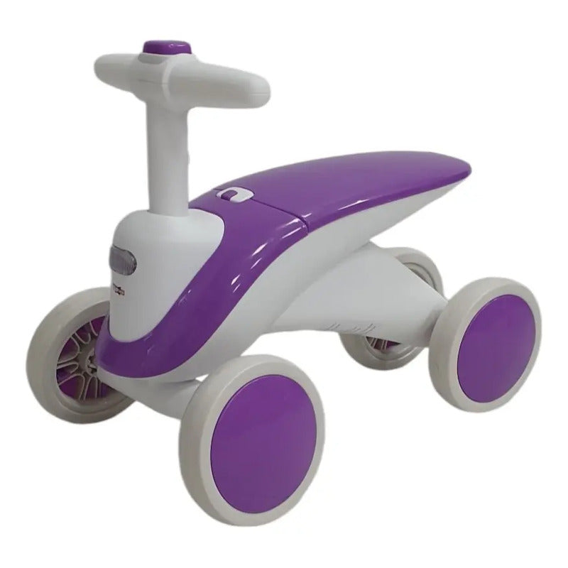 Carrito Montable Impulso De Niñas Y  Niños  Luces Y Sonidos