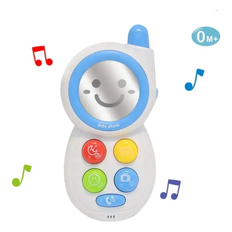 Celular Didáctico Sonido Juguete Bebe Niño 9153