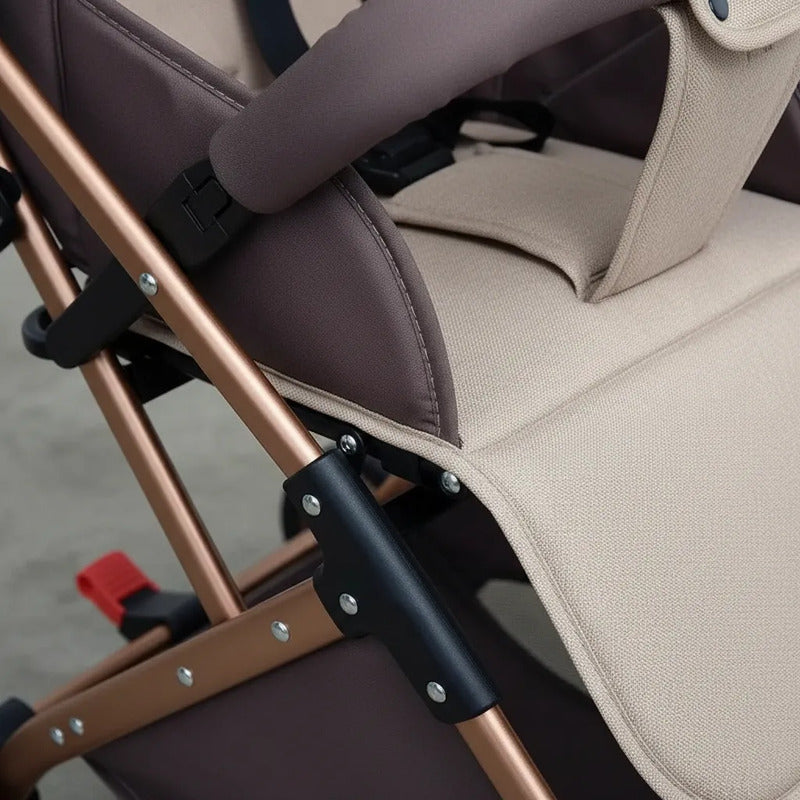 Coche Paseador Para Bebe Tipo Maleta + Toldillo 609-1