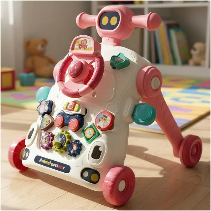 Andadera Caminador Kidshop3 En 1 Mesa Y Actividades He0801-1