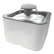 Fuente De Agua Bebedero Para Mascotas Silencioso Automatico 5v Blanco