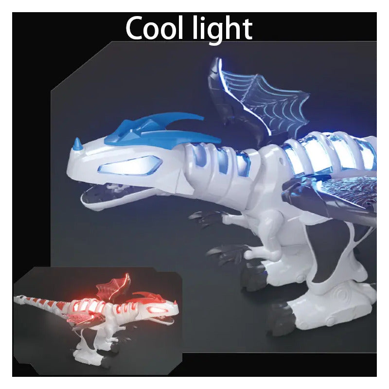 Dragón Movimiento Luces,humo Y Sonidos Con Control