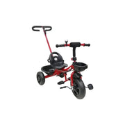 Triciclo Paseador Con Guía Para Niños Niñas 6034 Rojo