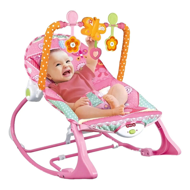 Silla  Vibradora Mecedora Musical  Niña-niños Baby Rocker